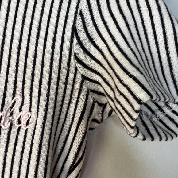 Barbie X Missguided striped black/white bodysuit in size Small - Picture 4 of 4